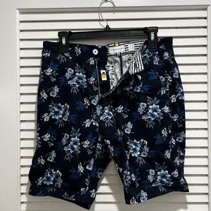 Men’s Denim & Flower Shorts